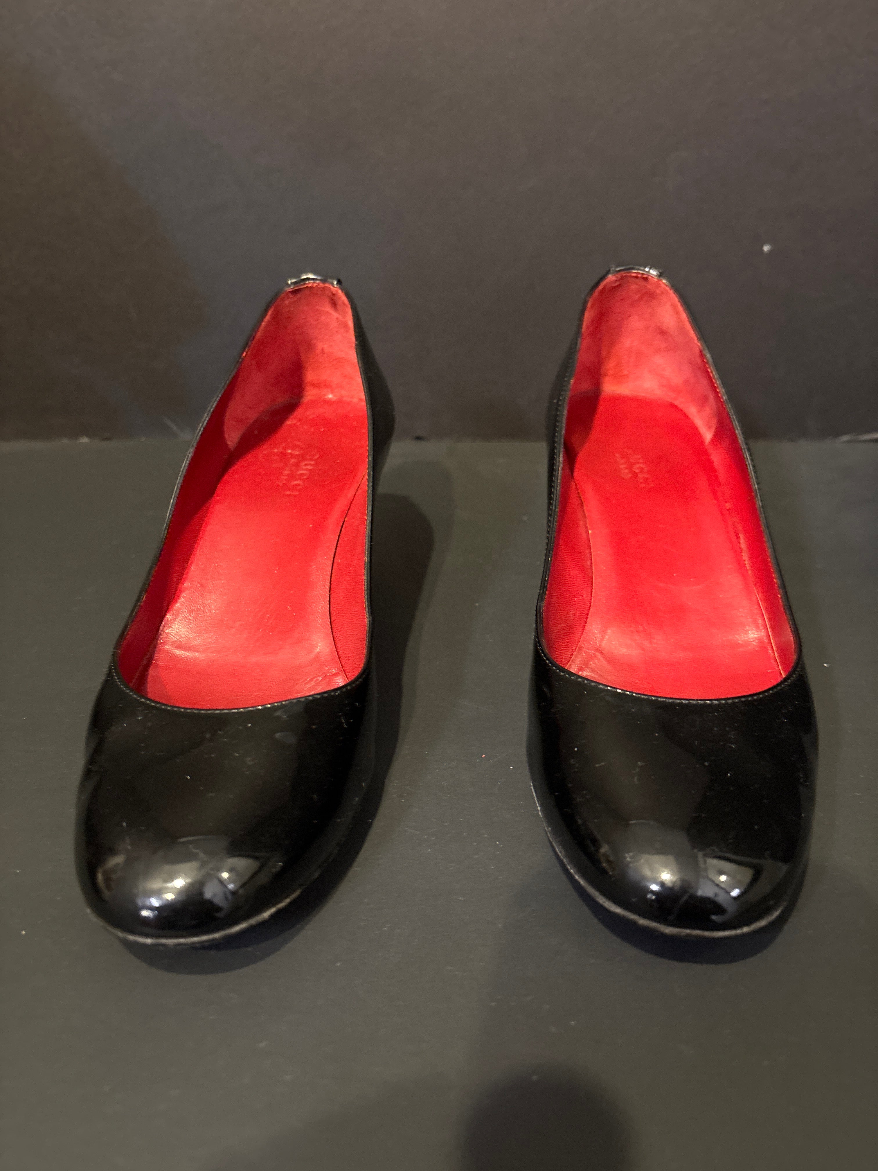 Gucci Wedge Heels - Size 7.5