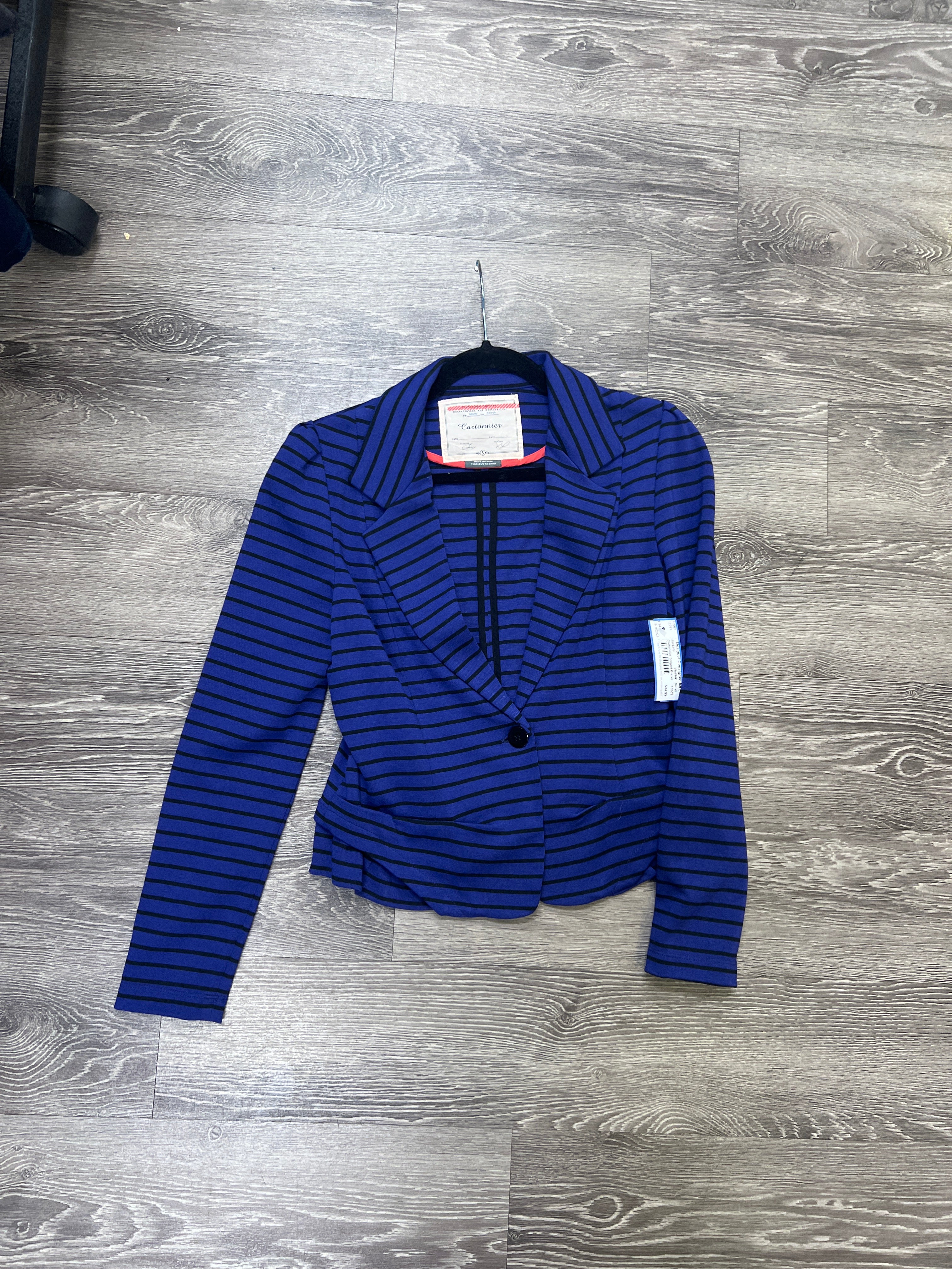 Cartonnier Striped Blazer Jacket - Size Small