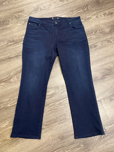 KUT straight leg jean plus size 18