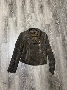 Marrakech Cheetah Zip Up Jacket (Size Small)