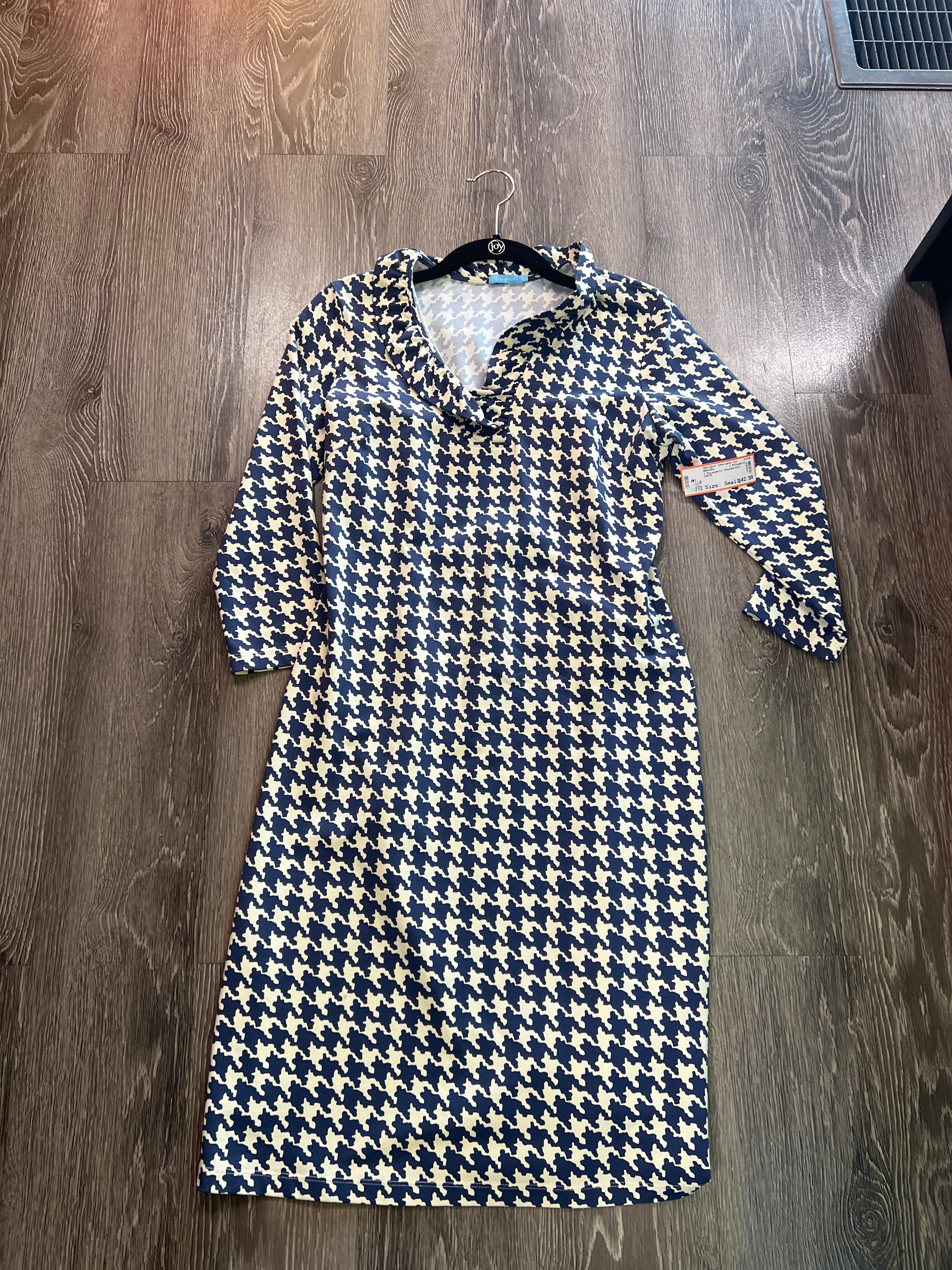 J McLaughlin Houndstooth Dress (Size Small)