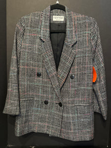 Gianni Houndstooth Rainbow Jacket - size 6