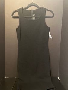 St. John Caviar Knit Sleeveless Dress (Size 6)