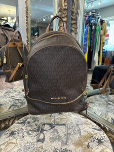 Michael Kors Monogram Backpack - Small