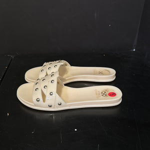 Vince Camuto Studded Slides Shoes - size 8