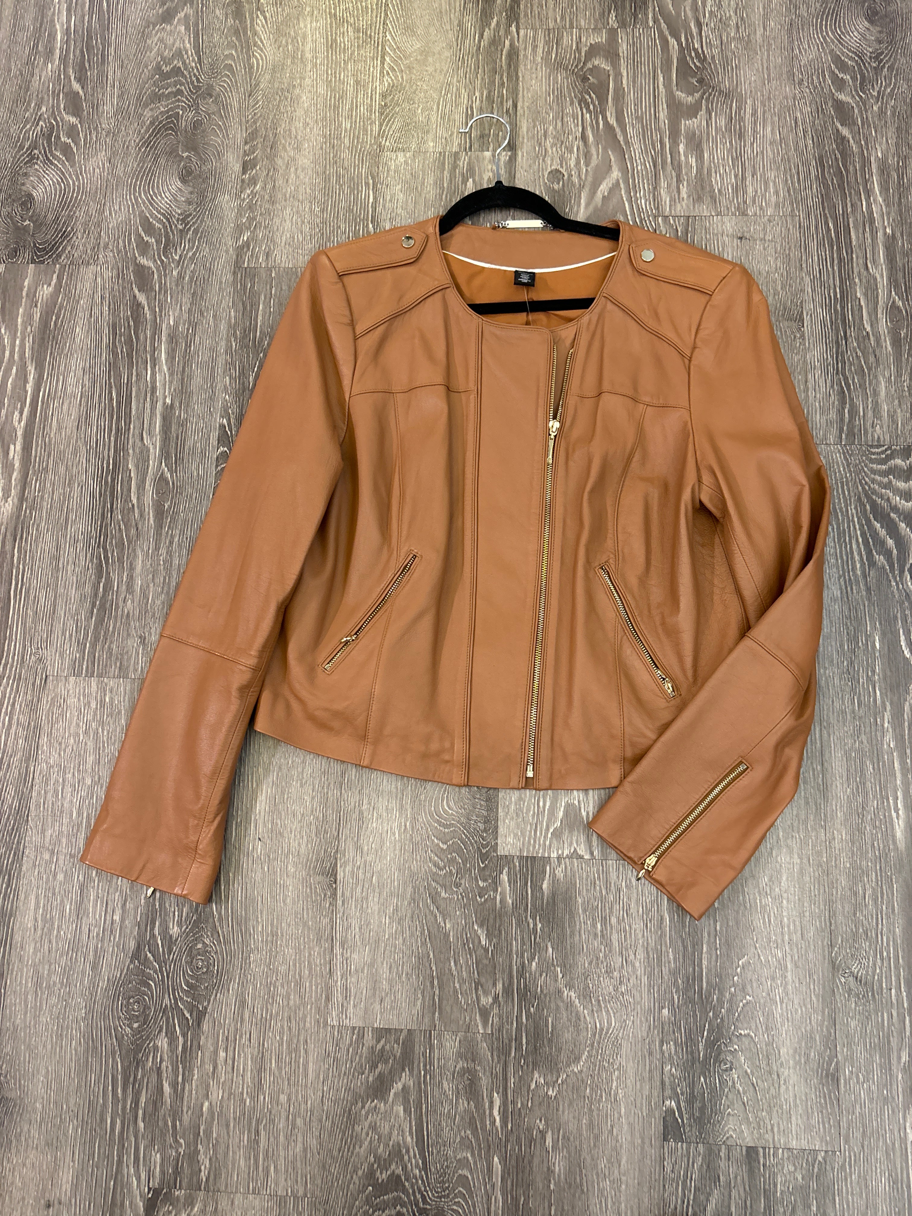 WHBM Leather Jacket - XL