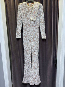 Nadine Merabi Sequin Sequin Jumpsuit - Small/Medium