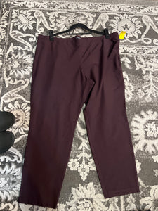 Eileen Fisher Knit Stretch Pants (Size 2X)