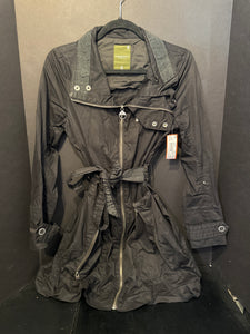 G Star Nylon Trench Jacket With Belt - small