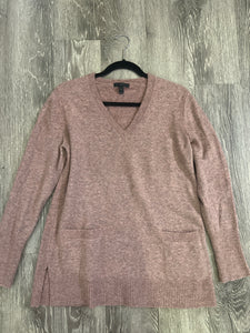 J Crew V Neck Tunic Sweater (Size Medium)