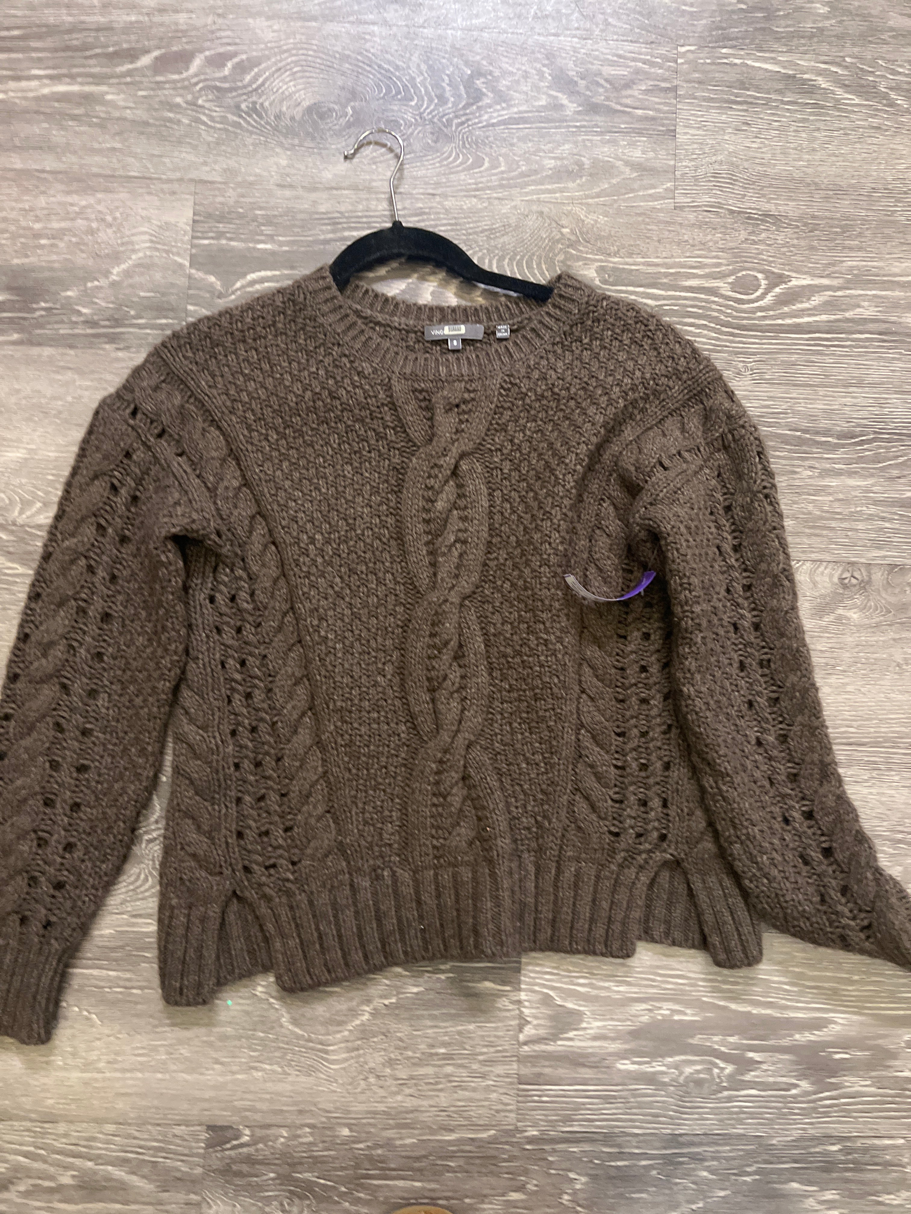 Vince Yak/Wool Cableknit Sweater (Size Small)