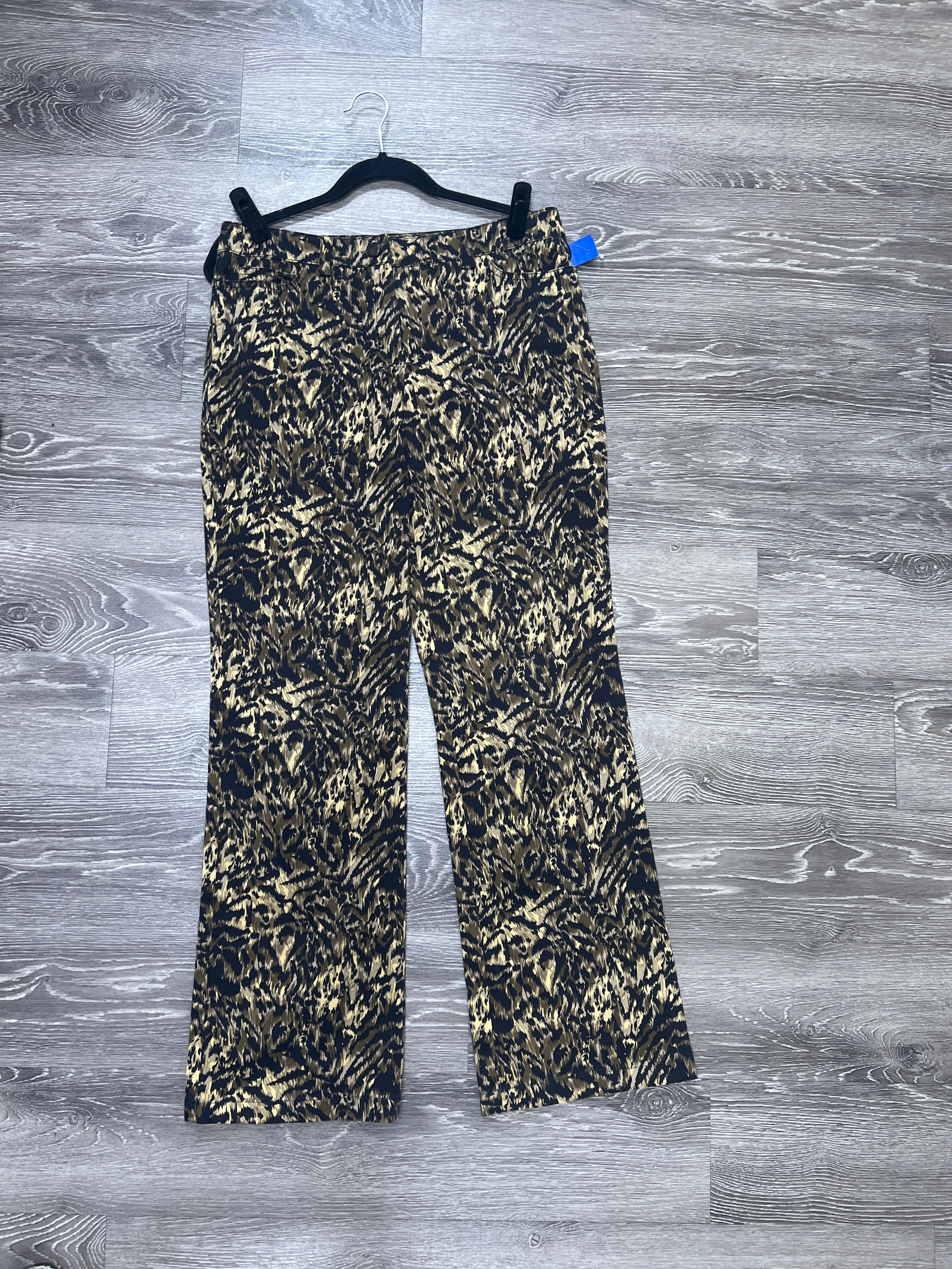 Carlise Animal Print Pants -Size 8