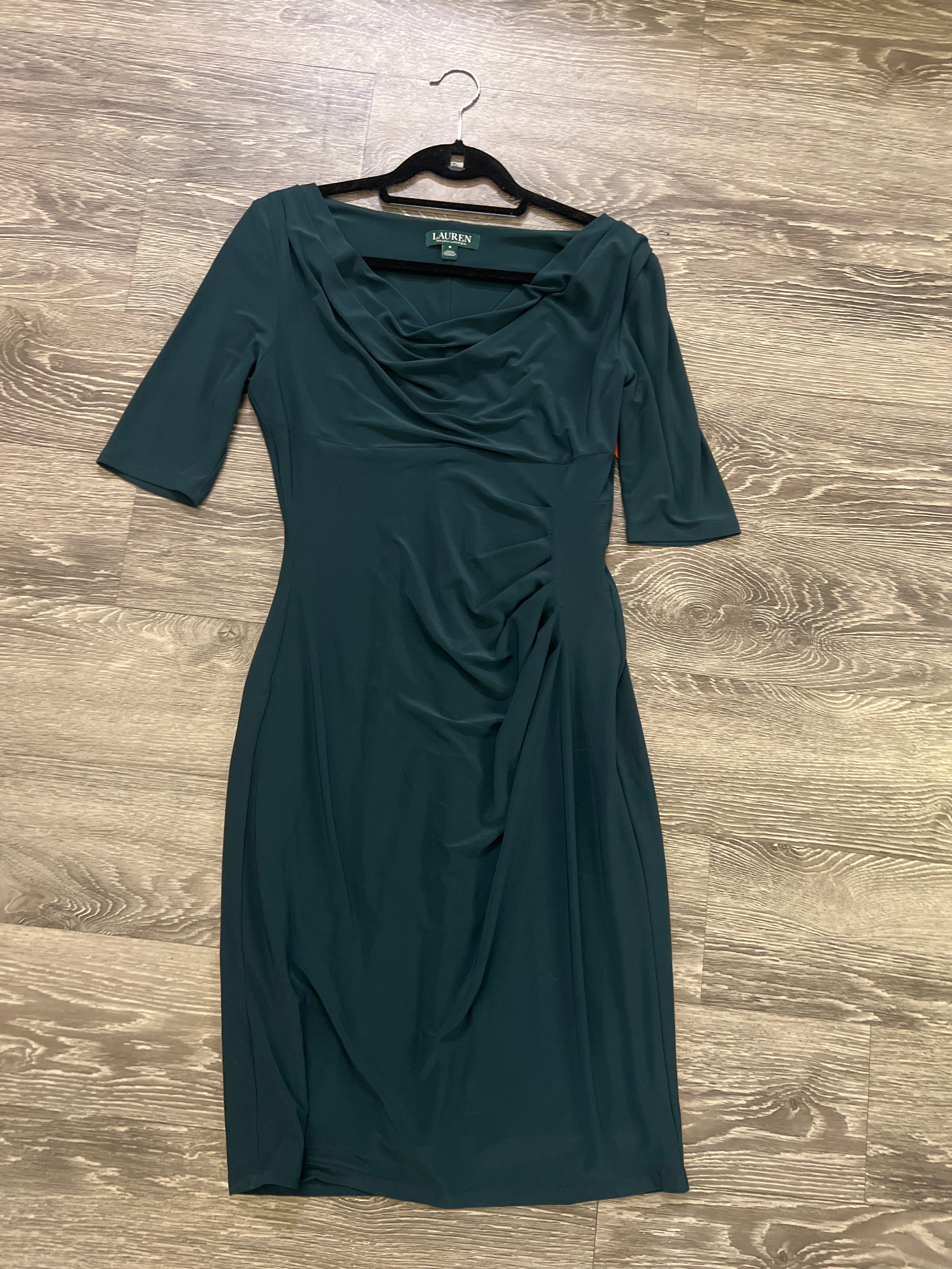 Lauren RL Cowl Dress (Size 8)