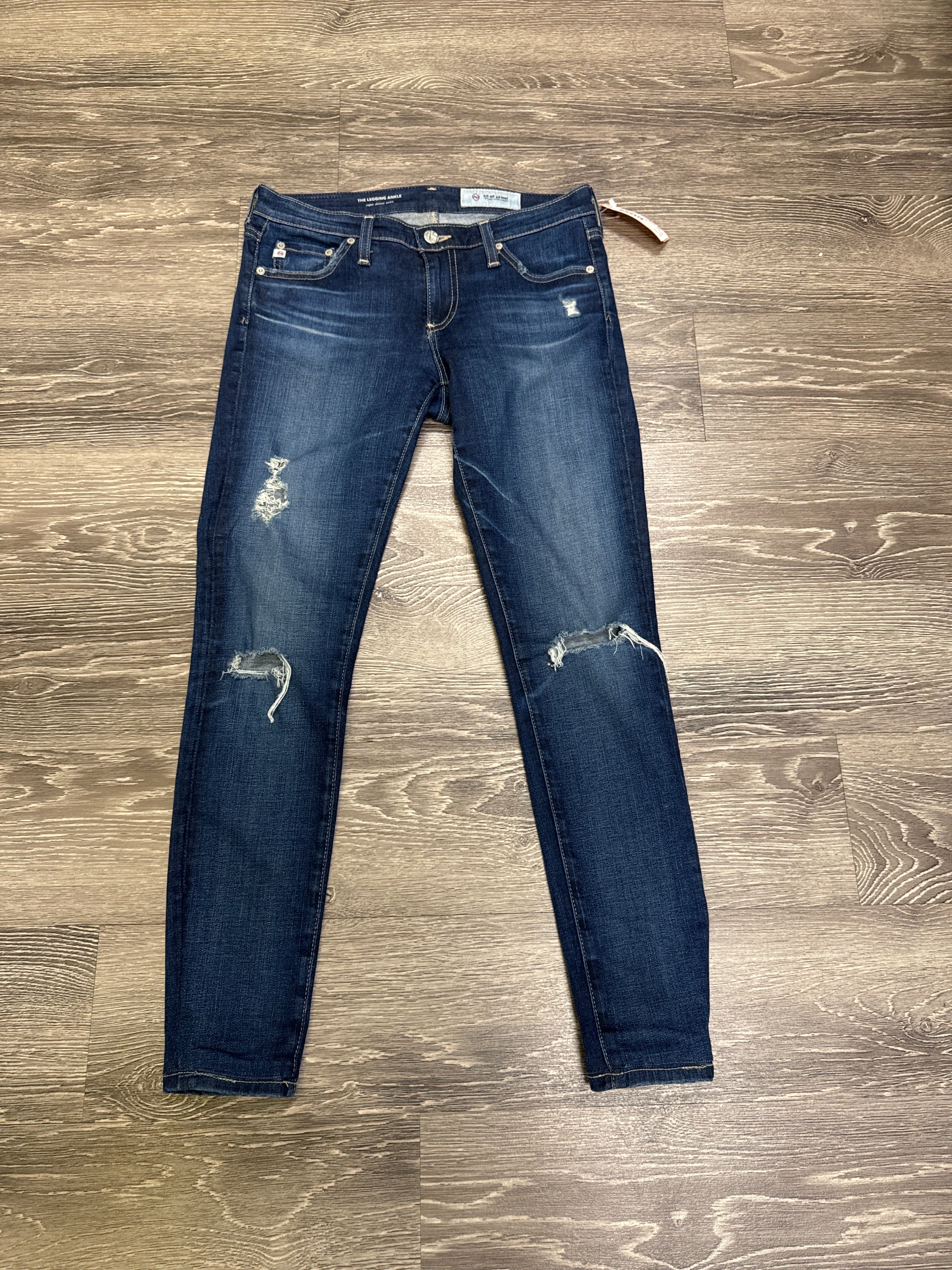 AG Distressed Jegging Jeans - size 26R