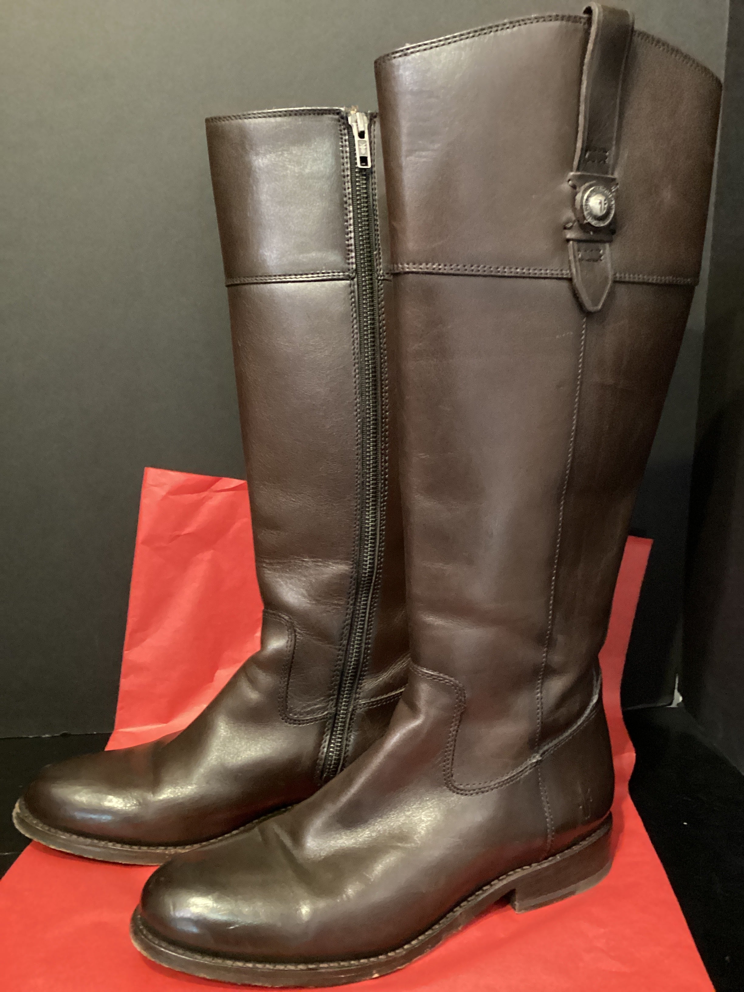 Frye Knee Riding boots, Size 9