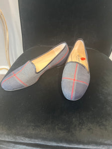 Jon Josef Plaid Loafer Shoes (Size 8.5)