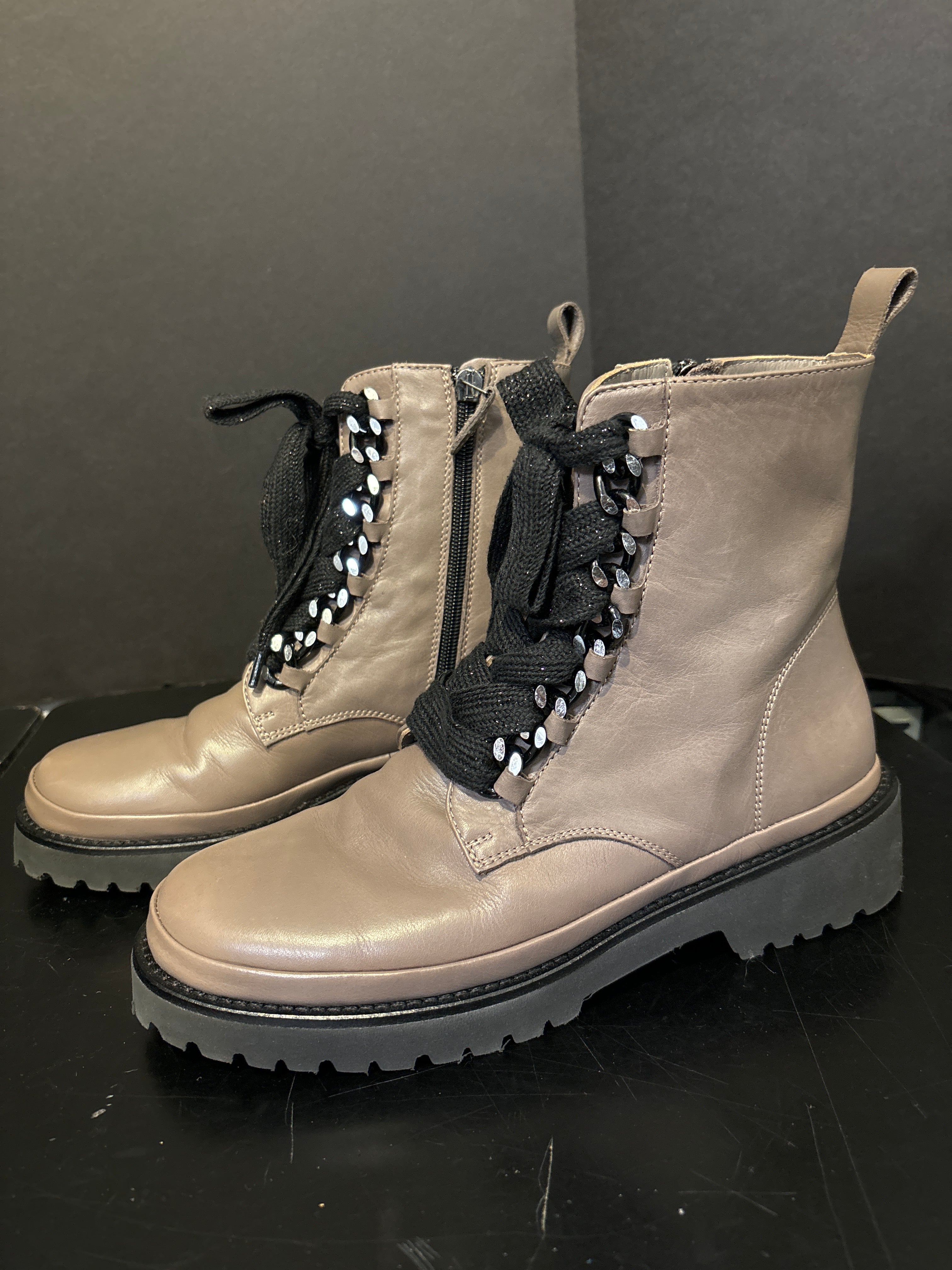 Ron White Combat Boots - Size 38