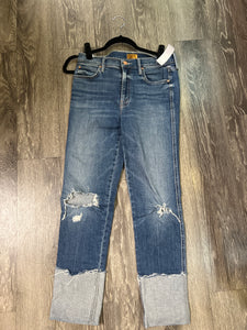 Mother Cuff Bottoms Jeans (Size 27)