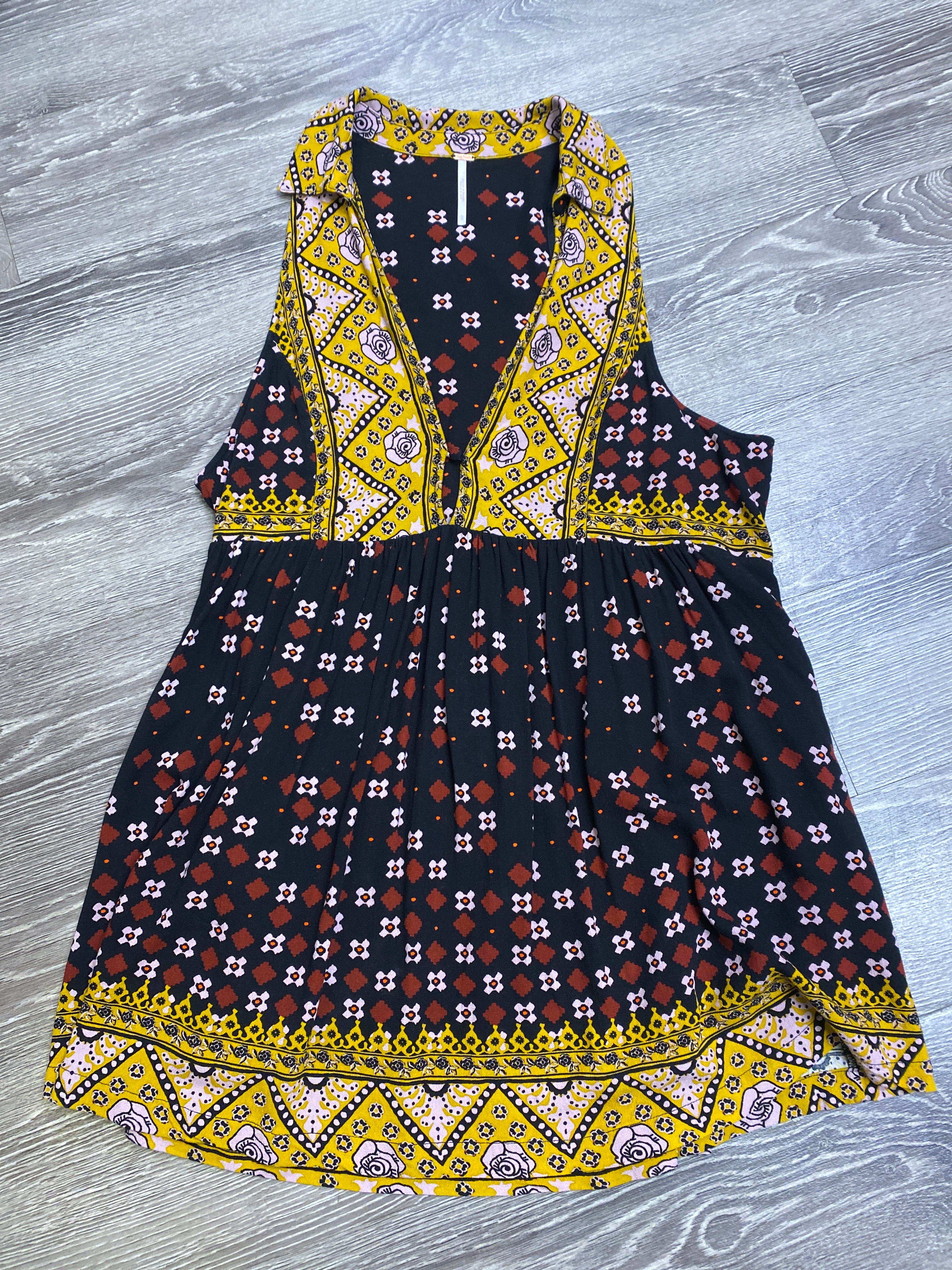 Free People Floral Tribal Dress - Size Large