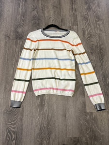 Faherty Striped Long Sleeve Sweater - XS