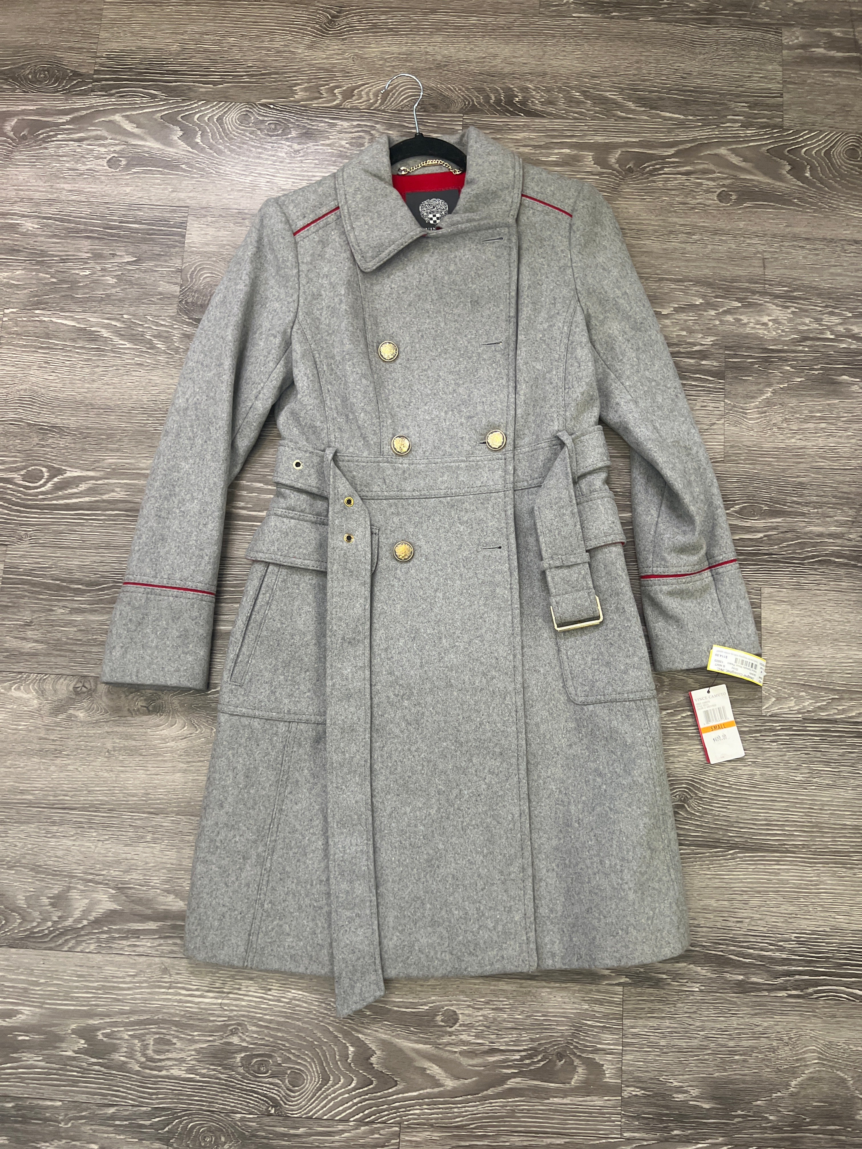 Vince Camuto Wool DoubleBreasted Coat (Size Small)