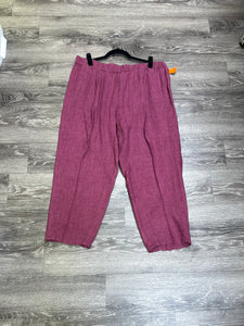 Eileen Fisher Wide Linen Pants - XL