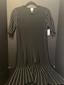 Armani Knit Squiggy Line Dress (Size 8)