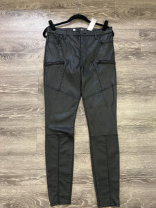 KUT Faux Leather Skinny Pants (Size 12)