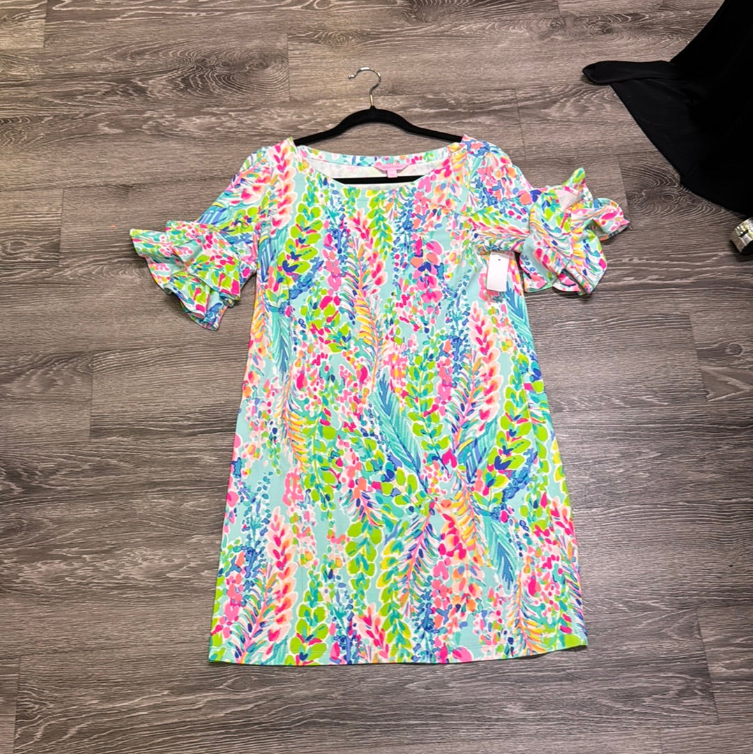 Lilly Pulitzer Leaf Bell Dress - small