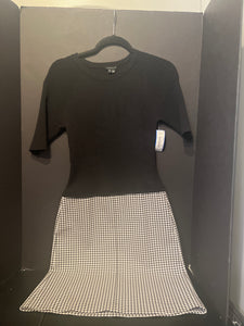 Theory Ribbed Hound-stock Dress (Size Small)