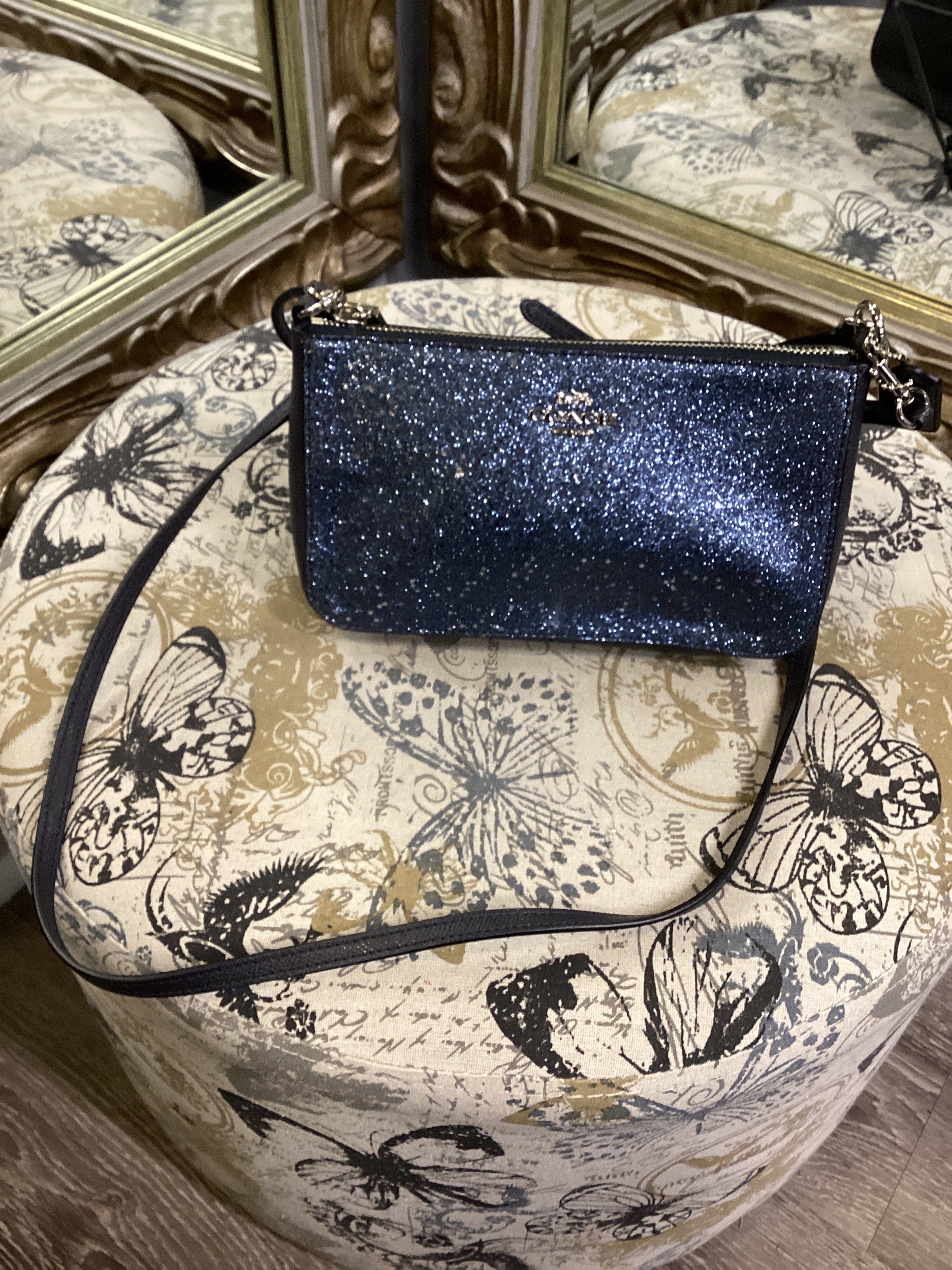 Coach sparkly stars crossbody