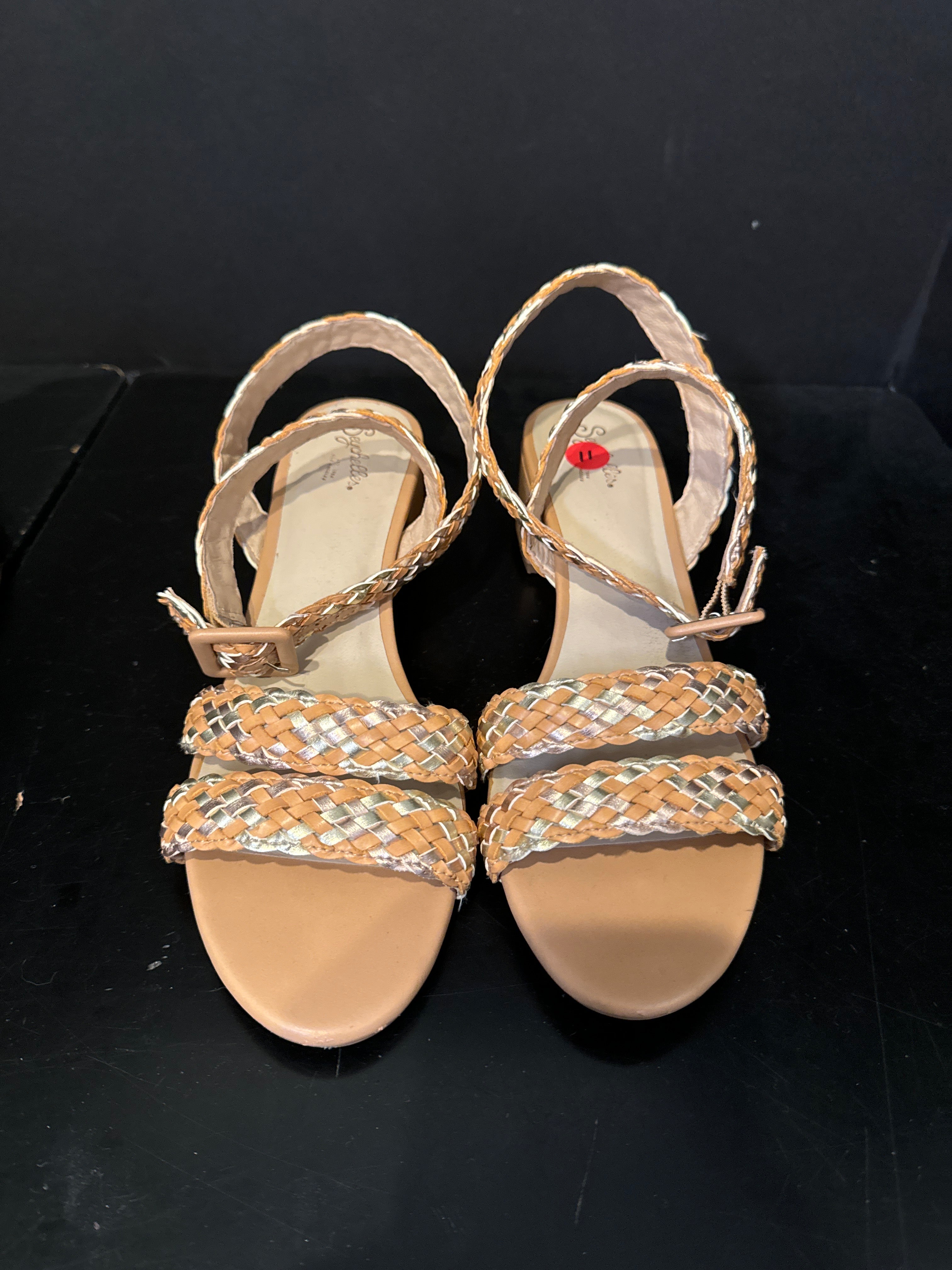 Seychelles Braided Sandal Shoes - size 11