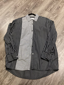 Current Elliot striped blouse