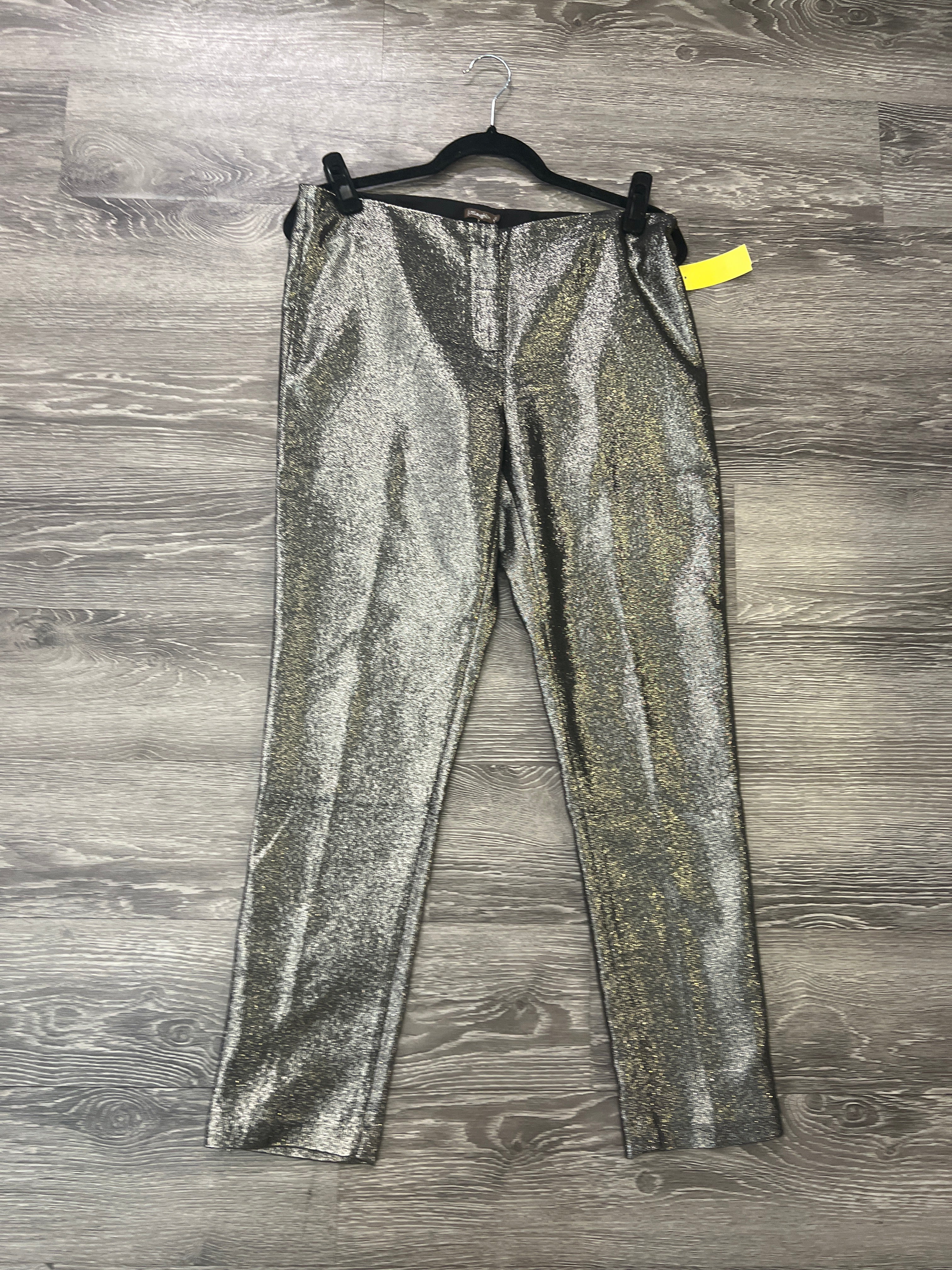 J McLaughlin Sparkly Stretch Pants (Size 12)