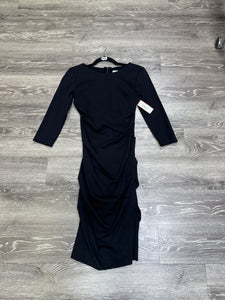 Nicole Miller Rouched Long Sleeve Dress - small