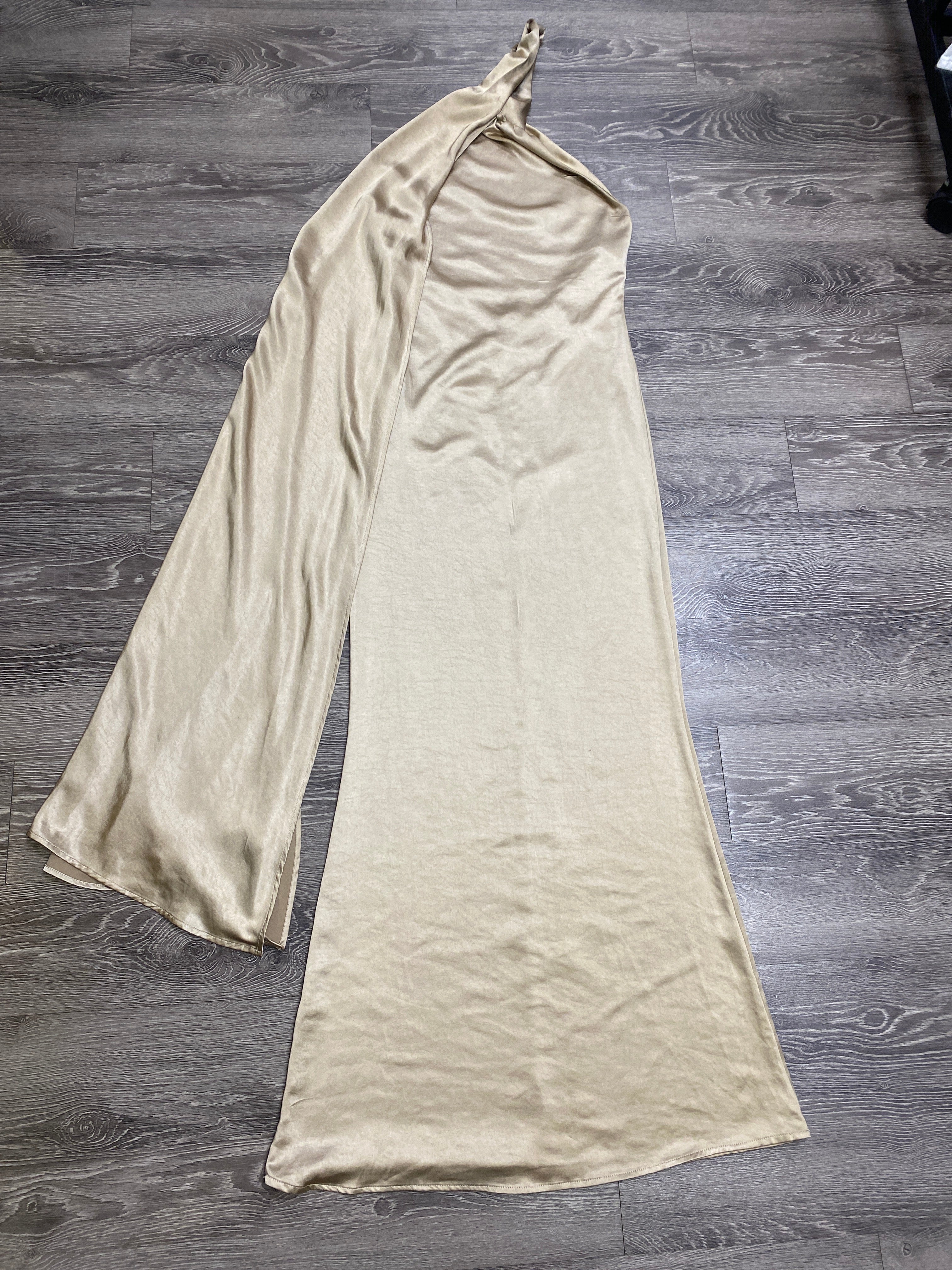 Club L Satin Scarf Neck Gown - Size 6 NWT