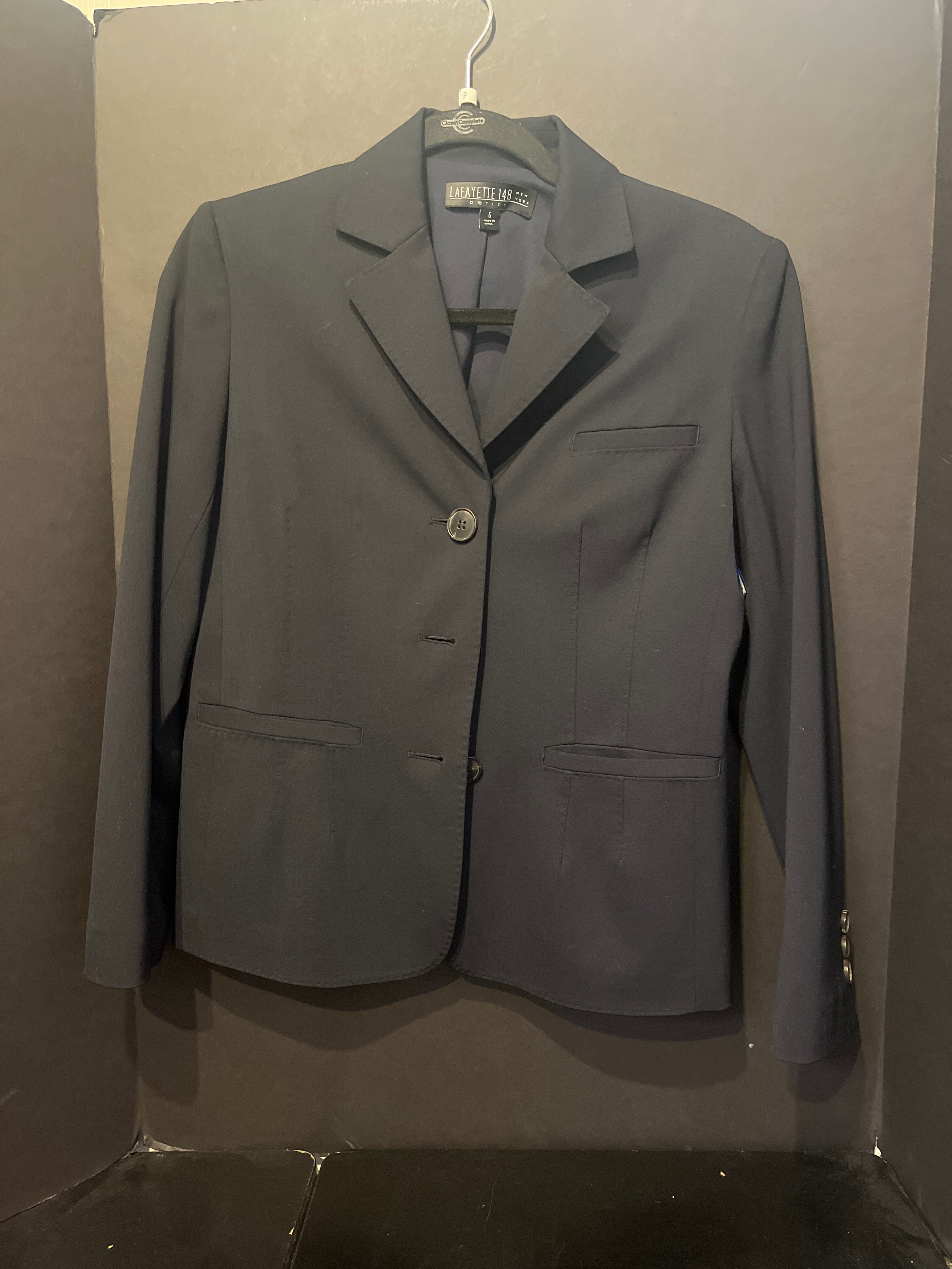 Lafayette 148 3 Button Blazer - Size 6