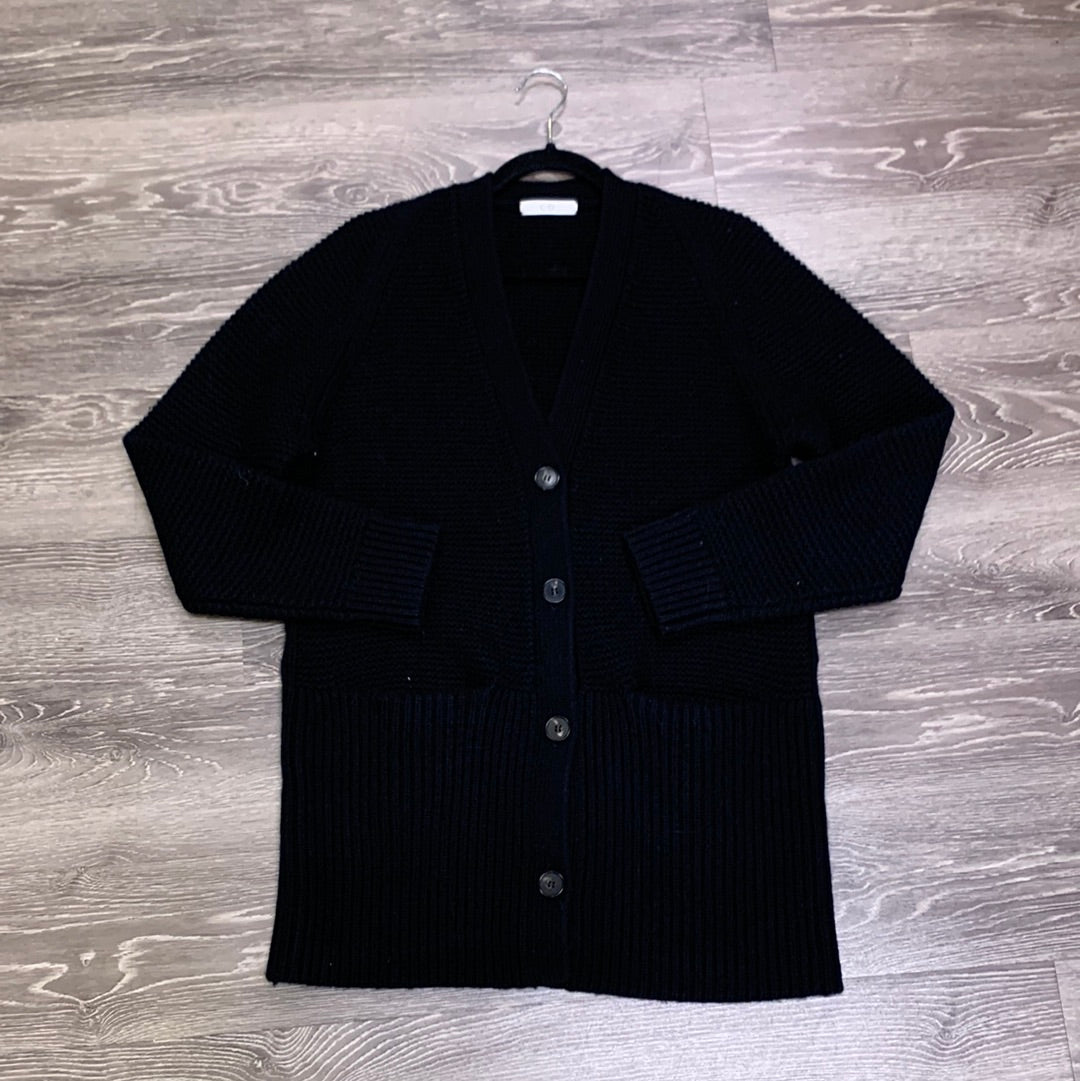 CO Wool Knit Cardigan Sweater - medium