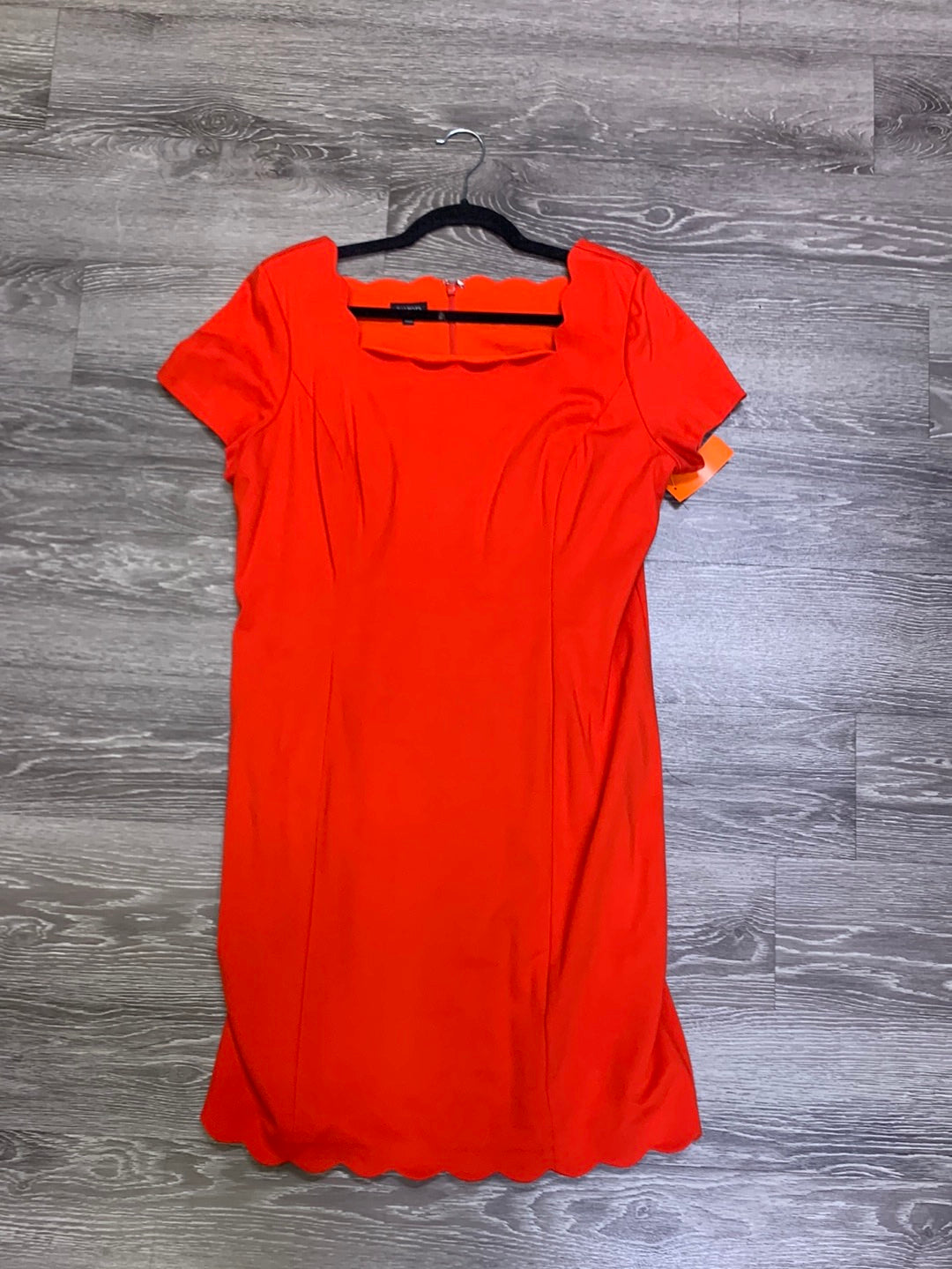 Talbots Scalloped Neckline Dress - size 14