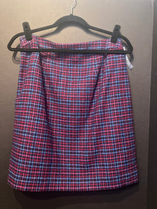 Talbots Wool & Plaid Skirt - Size 10p