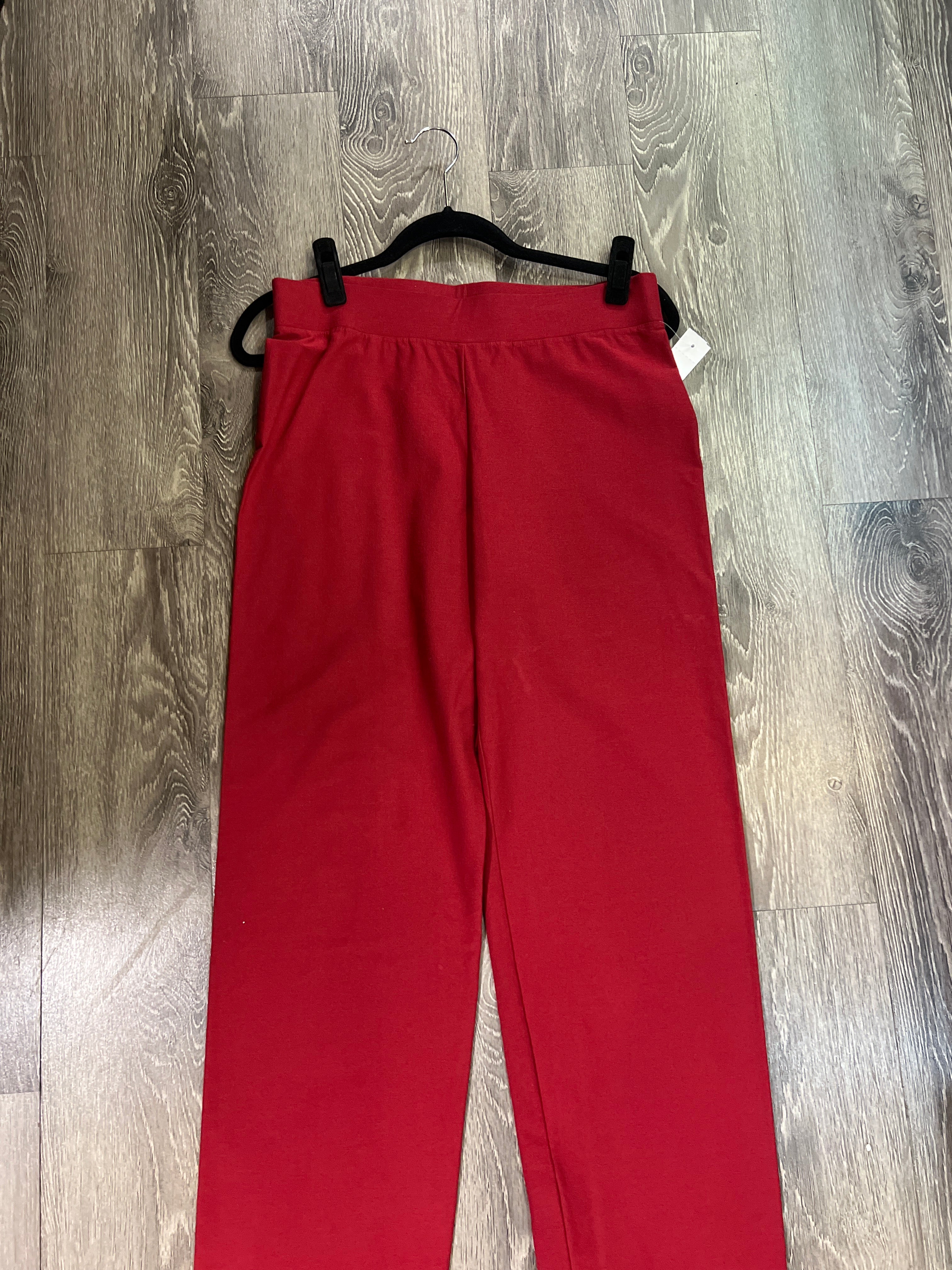 Eileen Fisher Cotton Wide Stretch Pants (Size Small)