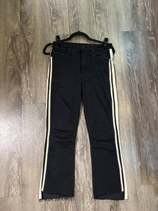 Mother Stripe Side Jeans (Size 28)