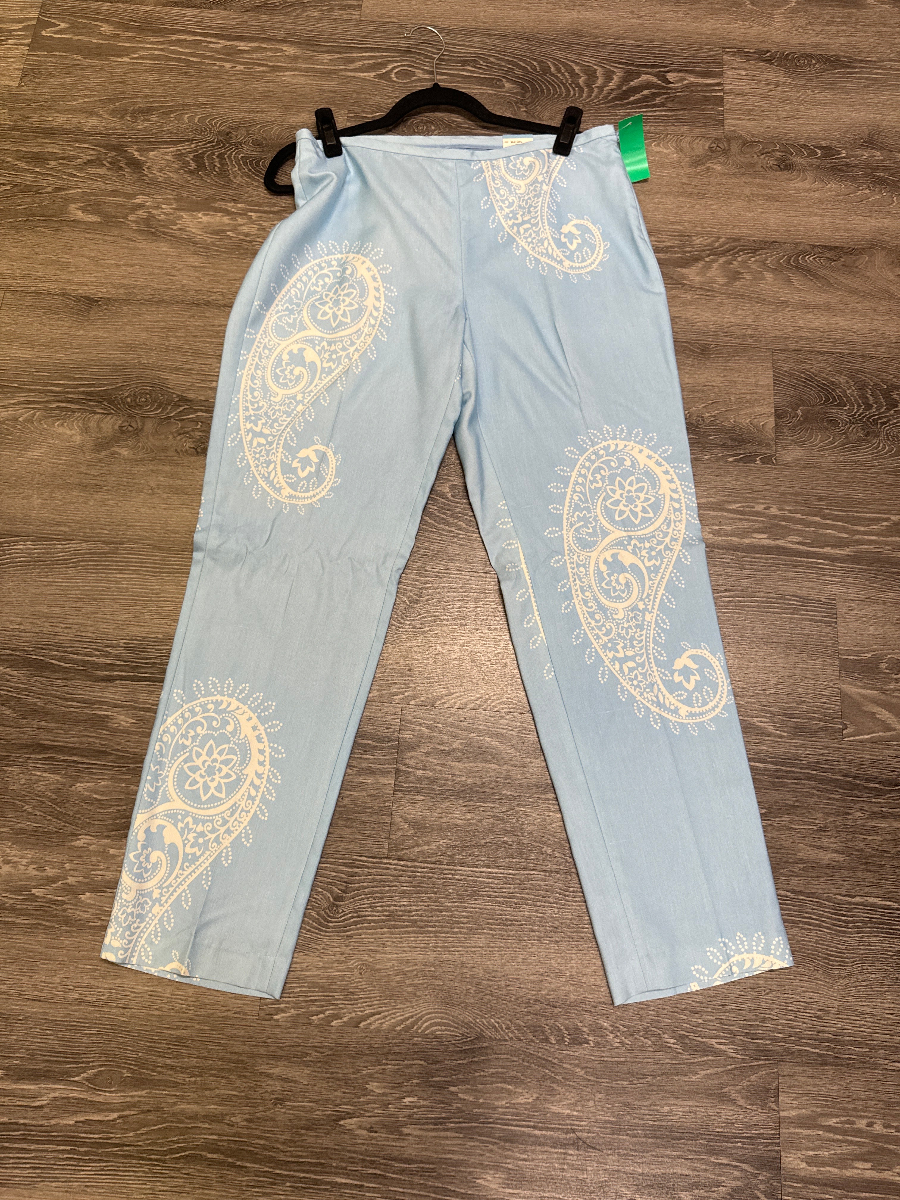 J McLaughlin Paisley Print Pants - size 10