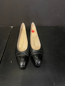 Ferragamo Leather Heels - Size 7