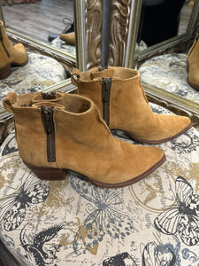 Frye Suede Booties - Size 9