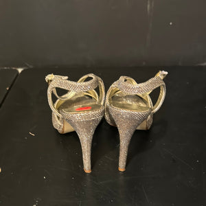 Caparros Glitter Knot Heel Shoes - size 7