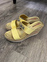 Load image into Gallery viewer, Prada Rhinestone 2 Strap Espadrille - Size 39
