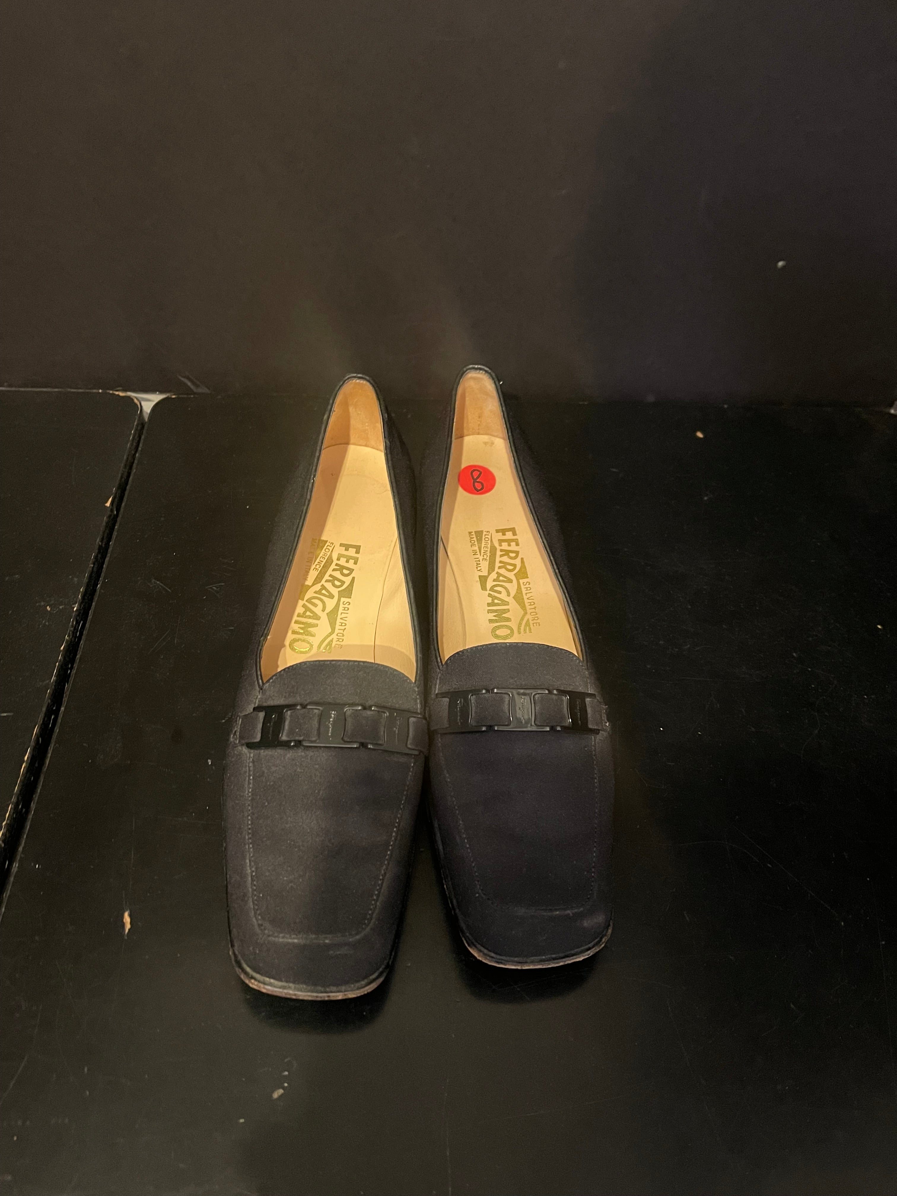 Ferragamo Loafer Heels - Size 8