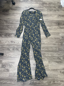 Free People Floral Jumpsuit - Size Medium