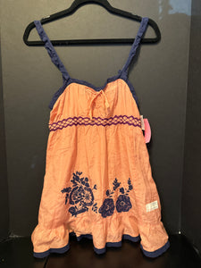 Anthropologie Embroidered Flower Tank Top - size 1